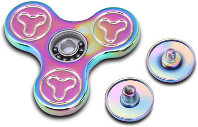 

VibeX ® Precision Hand Spinner Fidgets for Kids & Adults (Fashion Elfin Rainbow)(Multicolor)