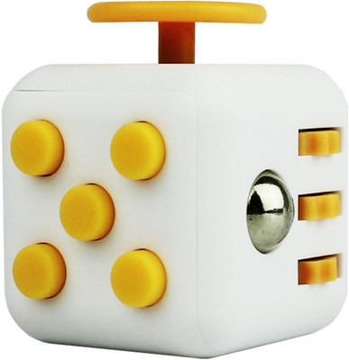 

VibeX ™ Attention and Relaxing Dice Toy Fidget Cubes(White, Green)
