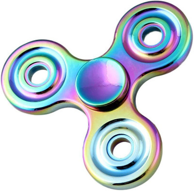 

VibeX ™ Fidget Spinner Toy Steel Bearing 3 Side Fidget Spinner High Speed 3-5 Min Spins(Multicolor)