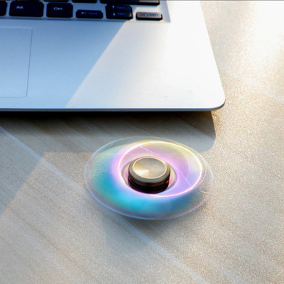 

VibeX ™ Magicfly Zinc Alloy Tri-Spinner Anti-Anxiety Finger Fidget Spinner(Multicolor)