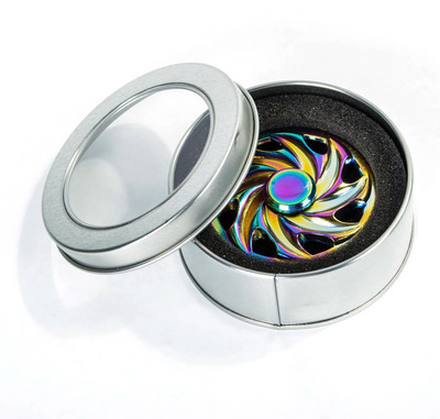 

VibeX ® Fingertip Gyro Hand spinner Fidget spinner For Autism ADHD Decompression Copper Stent EDC Fidget Anti Stress(Multicolor)