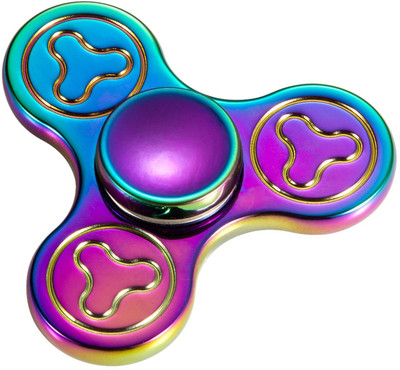 

VibeX ® Zerofire Finger Spinner Fidget Toy with High Speed Ceramic Bearing, EDC Focus Toy(Multicolor)