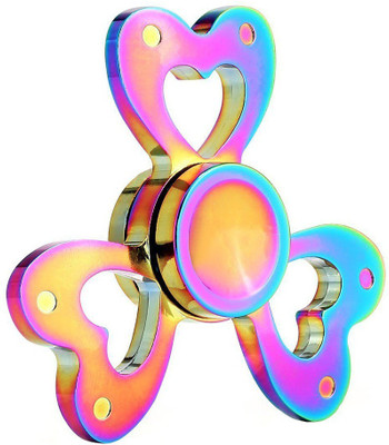 

VibeX ™ STRESS SPINNER Colorful Camo Fidget Tri Hand Spinning Finger Toy(Multicolor)