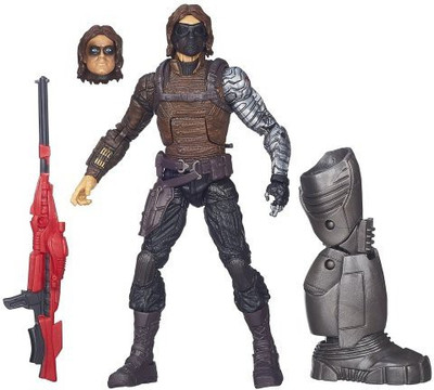 

Marvel Captain America Legends Winter Soldier Figure 6 Inches(Multicolor)