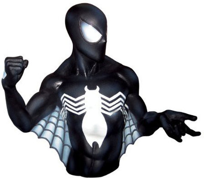 

Marvel Spider-Man Black Costume Bust Bank(Black)