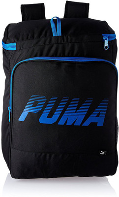 

Puma 30 Ltrs Black and Royal Casual Backpack (7415601) 30 L Backpack(Black), Black;blue