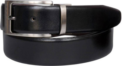 

Visach Men Casual Multicolor Genuine Leather Reversible Belt, Black & brown