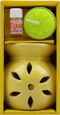 

Eccellente Frangrance Candle(Yellow, Pack of 4)
