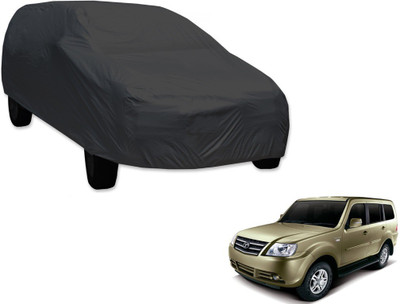 MOCKHE Car Cover For Tata Sumo Grande (Without Mirror Pockets)(Grey)
