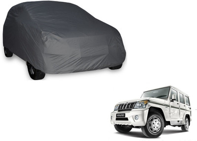 MOCKHE Car Cover For Mahindra Bolero (Without Mirror Pockets)(Grey)