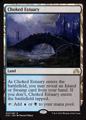 

Magic: the Gathering Choked Estuary Shadows Over Innistrad(Multicolor)