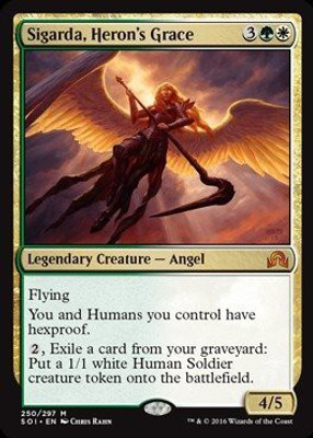

Magic: the Gathering Sigarda Heron Grace - Shadows Over Innistrad(Multicolor)