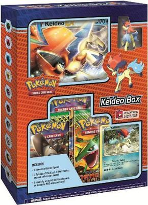 Pokmon Card Game Keldeo Box(Multicolor)