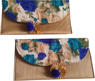 HALO NATION Casual Gold Clutch
