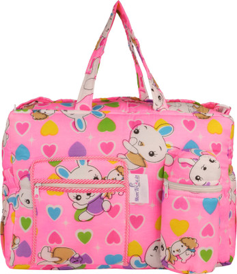 

MomToBe Printed Diaper Bag(Pink)