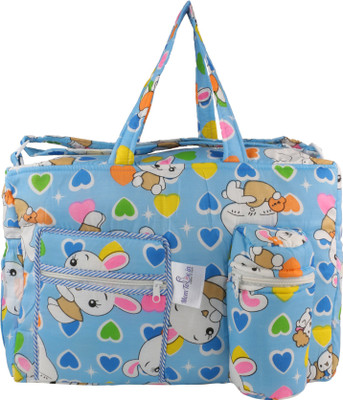 

MomToBe Printed Diaper Bag(Blue)