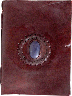 

Pranjals House A5 Notebook(genuine lesther notebook, Brown)