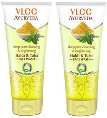 

VLCC Ayurveda Deep Pore Cleansing & Brightening Haldi & Tulsi Facewash Face Wash(100 ml)