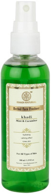 

Khadi Natural Mint & Cucumber Face Spray Face Wash(200 ml)