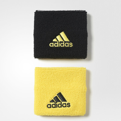 

ADIDAS TEN WB S Fitness Band(Black, Yellow, Pack of 2), Black;bright yellow