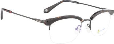 

Real Madrid Half Rim Wayfarer Frame(51 mm