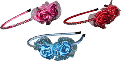 

Vatsalya Creation Combo of Multi Color Metal Hairbands Hair Band(Multicolor)