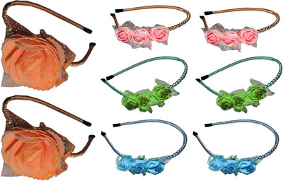 

Vatsalya Creation Combo of Multi Color Metal Hairbands Hair Band(Multicolor)