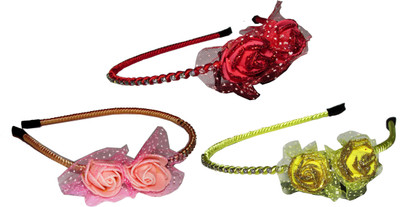 

Vatsalya Creation Combo of Multi Color Metal Hairbands Hair Band(Multicolor)