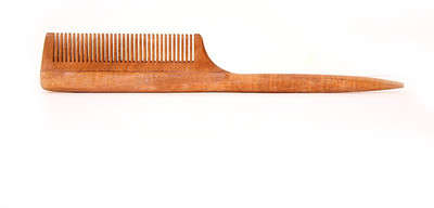 

The Indus Valley Wooden Comb with Handle - Regular (Neem Wood | Hand Made | 100% Natural)