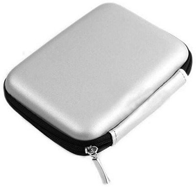 

Cables Kart Hard Disk Drive Pouch case 2.5 inch Pouch(For WD/Seagate/Slim Sony/Dell/Toshiba/Hitachi/Transcend/ADATA/Lenovo/HP, Silver)