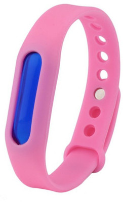 

Anything & Everything Anti-Mosquito Silicon Wrist Band | Natural Plant Extract Anti-Mosquito Band | Outdoor & Indoor for Adults & Kids Bug Insect Protection - Pink