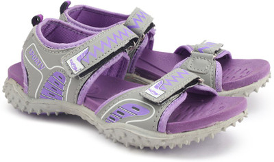

Footfun by Liberty Boys & Girls Velcro Sports Sandals(Purple