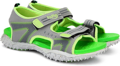 

Footfun by Liberty Boys & Girls Velcro Sports Sandals(Green