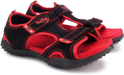 

Footfun by Liberty Boys & Girls Velcro Strappy Sandals(Black