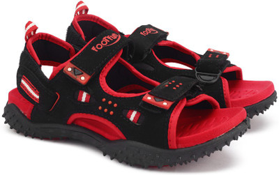 

Footfun by Liberty Boys & Girls Velcro Strappy Sandals(Red