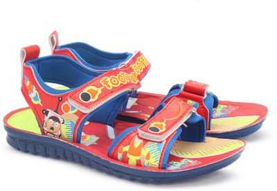 

Footfun by Liberty Boys & Girls Velcro Strappy Sandals(Red