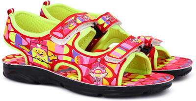 

Footfun by Liberty Boys & Girls Slip-on Sports Sandals(Green, P.green