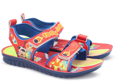 

Footfun by Liberty Boys & Girls Slip-on Sports Sandals(Red