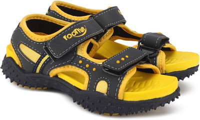 

Footfun by Liberty Boys & Girls Velcro Strappy Sandals(Yellow