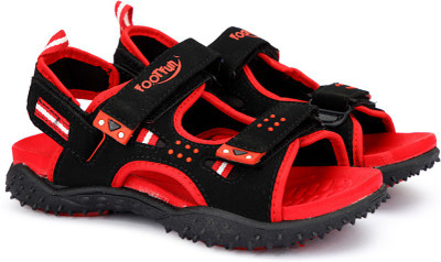 

Footfun by Liberty Boys & Girls Velcro Strappy Sandals(Black