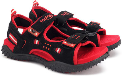 

Footfun by Liberty Boys & Girls Velcro Strappy Sandals(Black