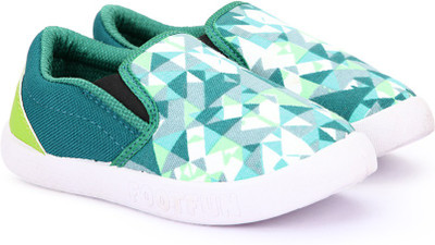 Footfun by Liberty Boys & Girls Slip on Loafers(Green