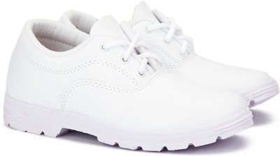 

Prefect Boys & Girls Slip on Derby Shoes(White