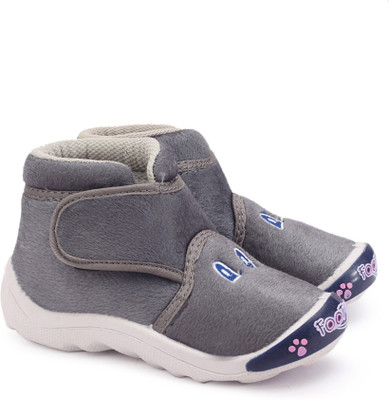 

Footfun by Liberty Boys & Girls Velcro Running Shoes(Grey