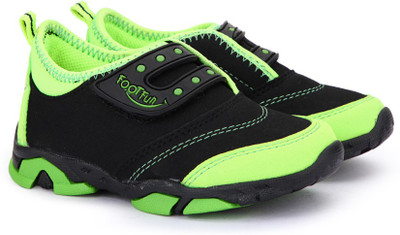 

Footfun by Liberty Boys & Girls Slip on Running Shoes(Green