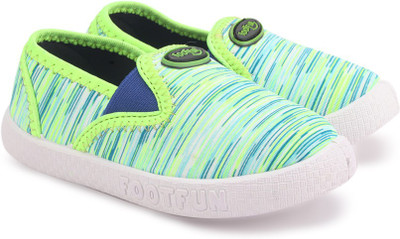 

Footfun by Liberty Boys Slip on Loafers(Green, P.green