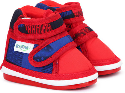 

Footfun by Liberty Boys & Girls Velcro Running Shoes(Red, Maroon