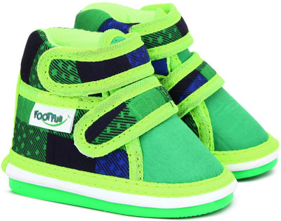 

Footfun by Liberty Boys & Girls Slip on Running Shoes(Green