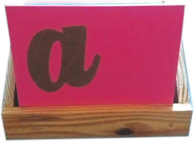 

Aadi Publications Sand Paper Small Alphabets(Multicolor)