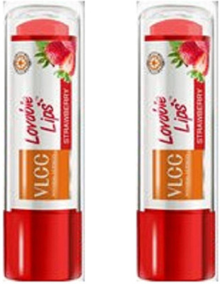 

VLCC Lovable Lips Pack 2 Strawberry(Pack of: 2, 4.5 g)